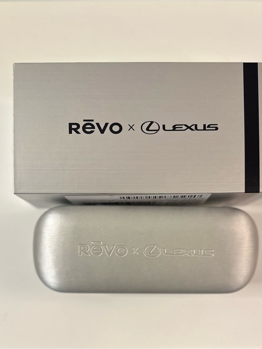 Revo Men’s Black Metal Frame Sunglasses with Gray Lenses